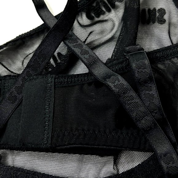 SKIMS After Hours Straight Neck Underwire Bra Onyx XS - Picture 10 of 15